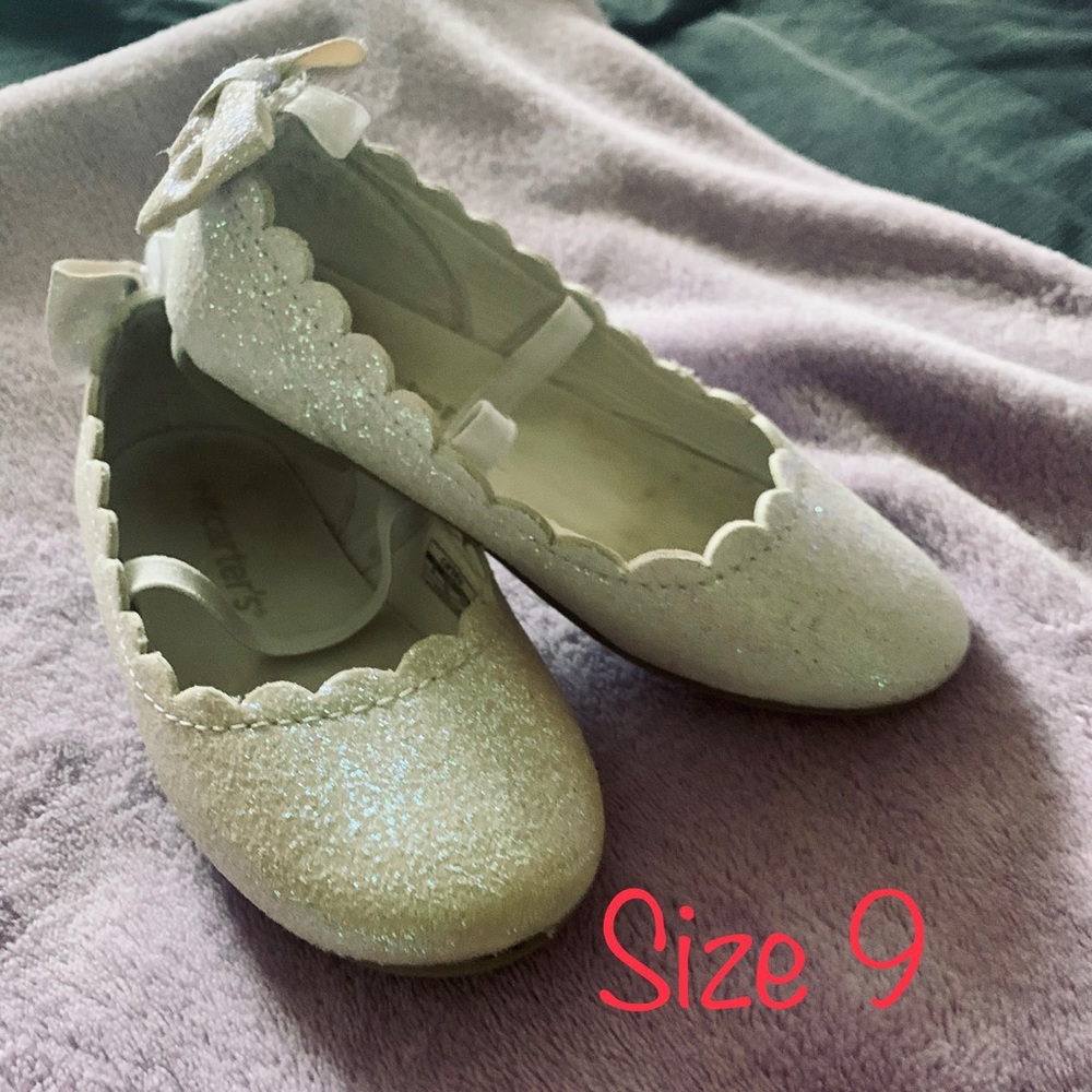 Glittery Ballet Flats